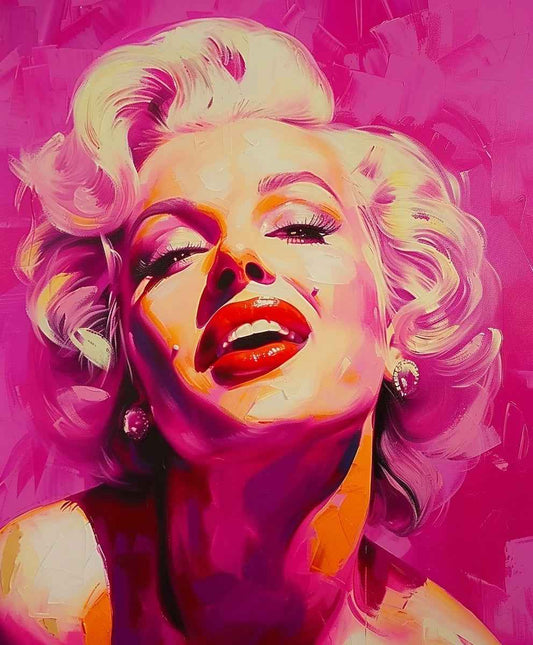 Women Pop Art Wall Art Set of 5 | Bold Feminist Hyperpop Digital Download Print Bundle