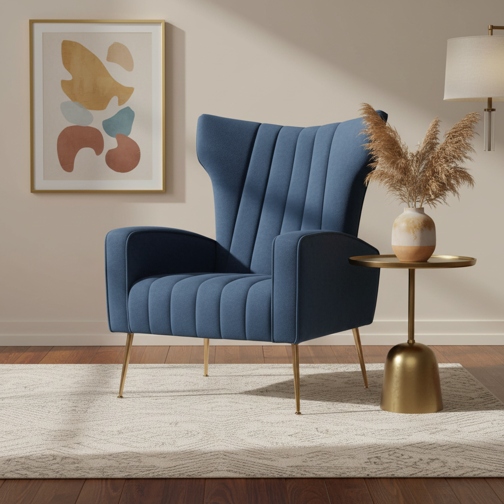 Navy Velvet Kate Lifestyle Mockup